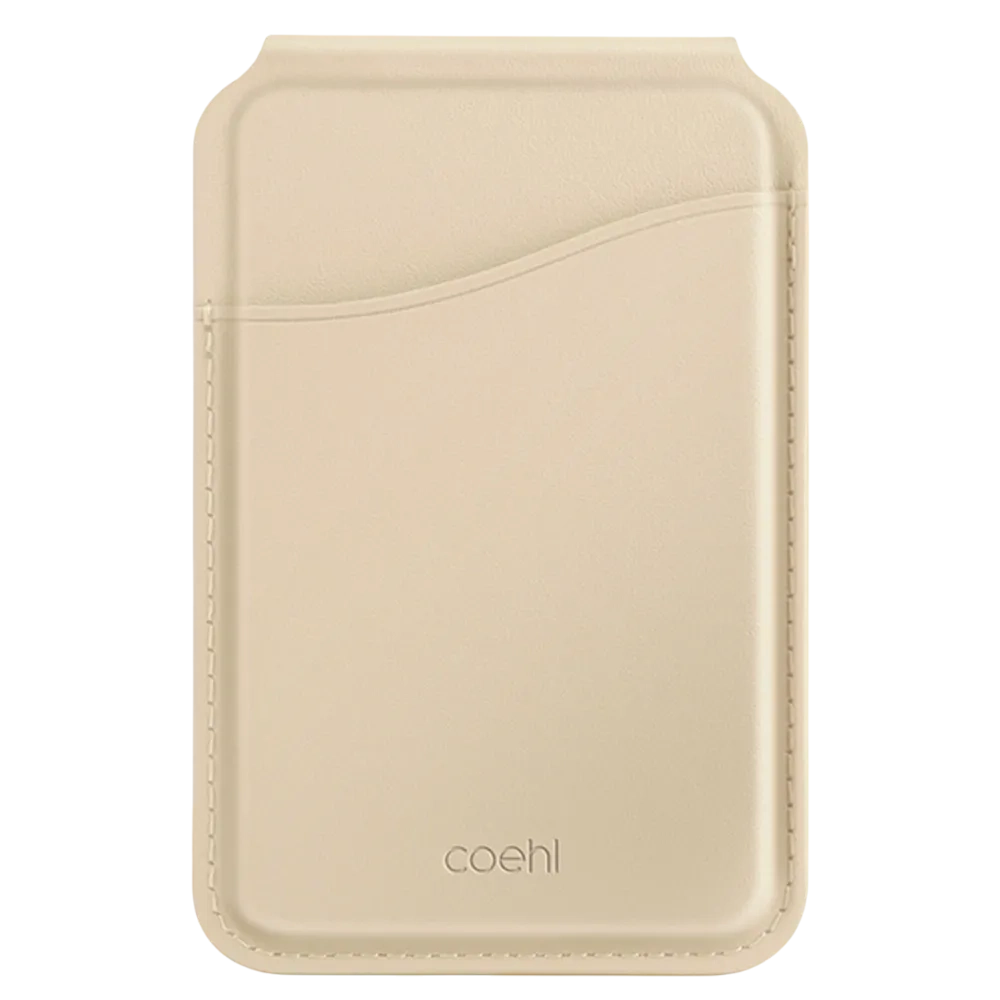 Uniq Coehl Esme Magnetic Cardholder & Mirror Cream Esmemchm-cream