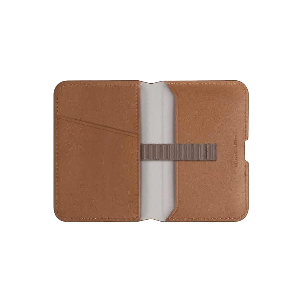 Uniq Lyden Ds Rfid Blocking Magnetic Wallet Caramel/ivory Lydendsmwcmlivy