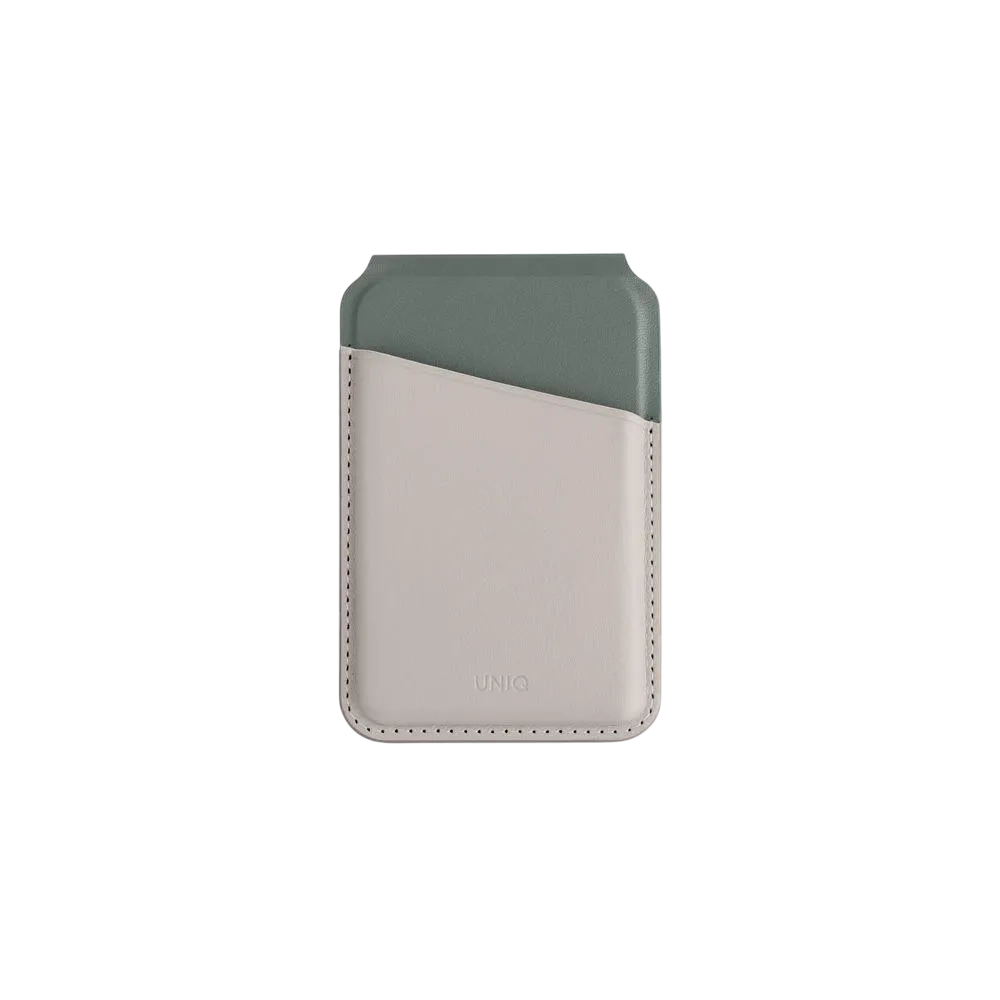 Uniq Lyden Ds Rfid Blocking Magnetic Wallet Lichen Green/ivory Lydendsmwlgrivy