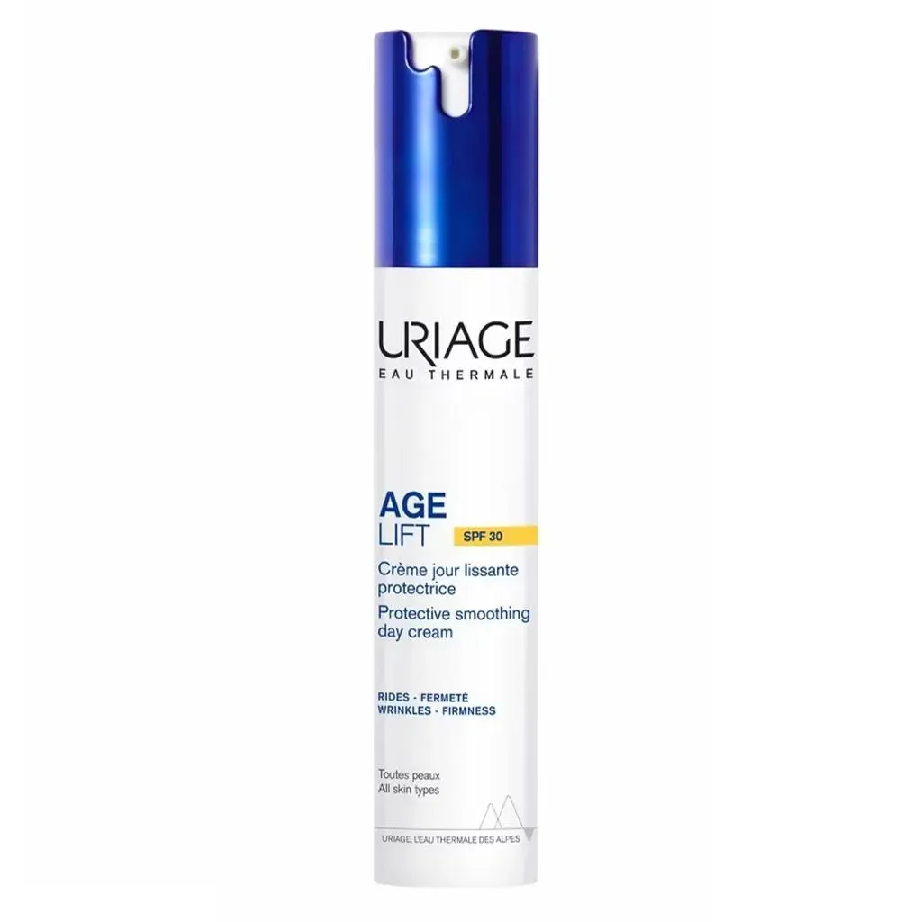 Uriage Age Lift Protective Smoothing Day Cream With Spf 30 For All Skin Types 40ml
