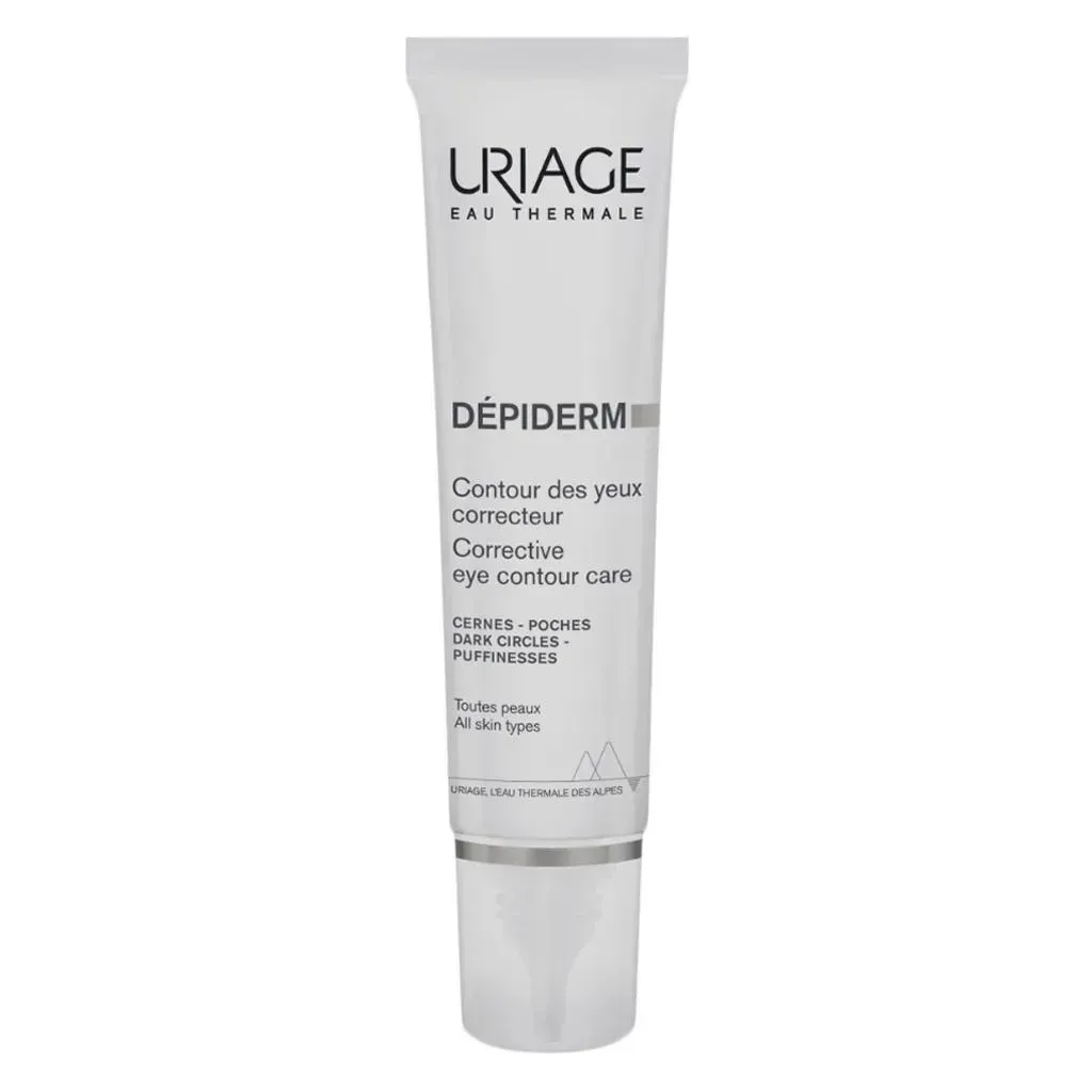 Uriage Depiderm Corrective Eye Contour Care Cream For Dark Circles & Puffiness 15ml