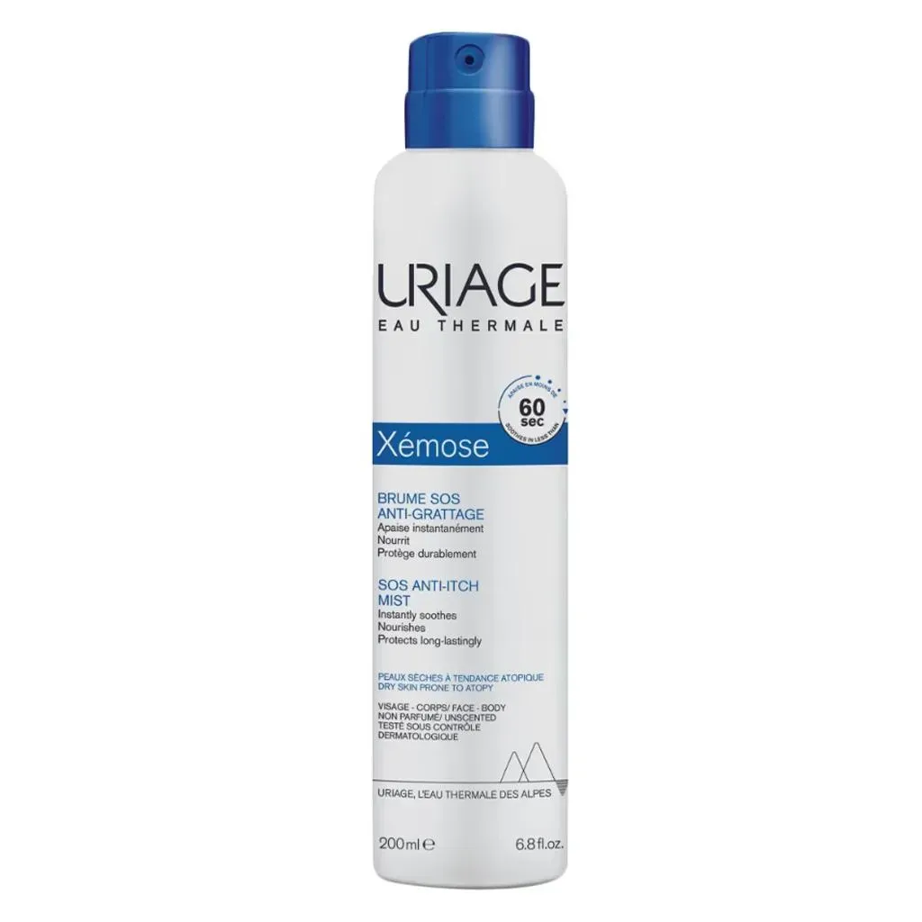 Uriage Xemose Sos Anti Itch Soothing & Nourishing Face & Body Mist For Dry Skin 200ml