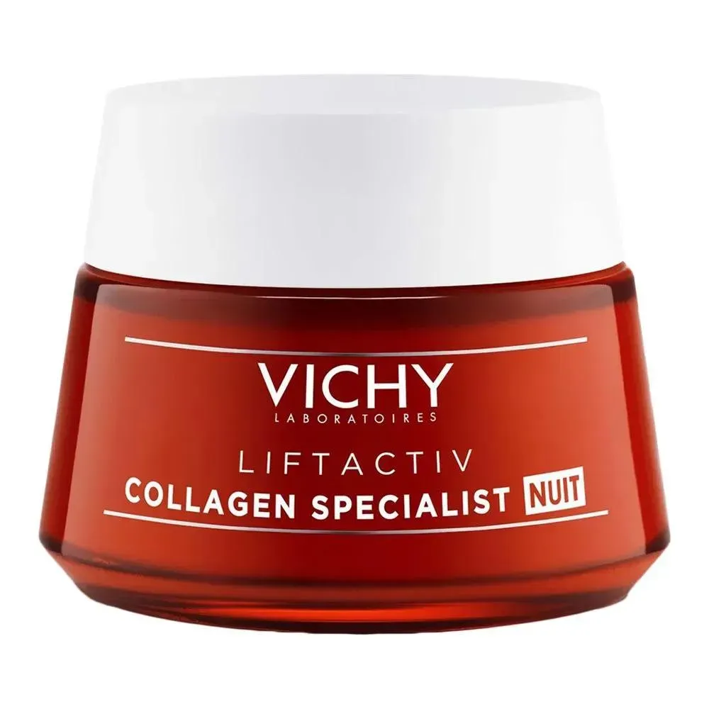 Vichy Liftactiv Collagen Specialist Anti-aging & Brightening Face Moisturizing Night Cream 50ml