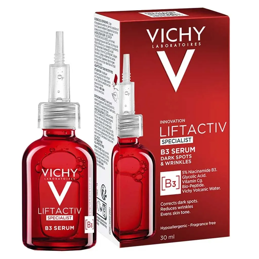 Vichy Liftactiv Specialist B3 Anti-hyperpigmentation Serum With Niacinamide For Dark Spots, Even Skin Tone & Wrinkles 30ml