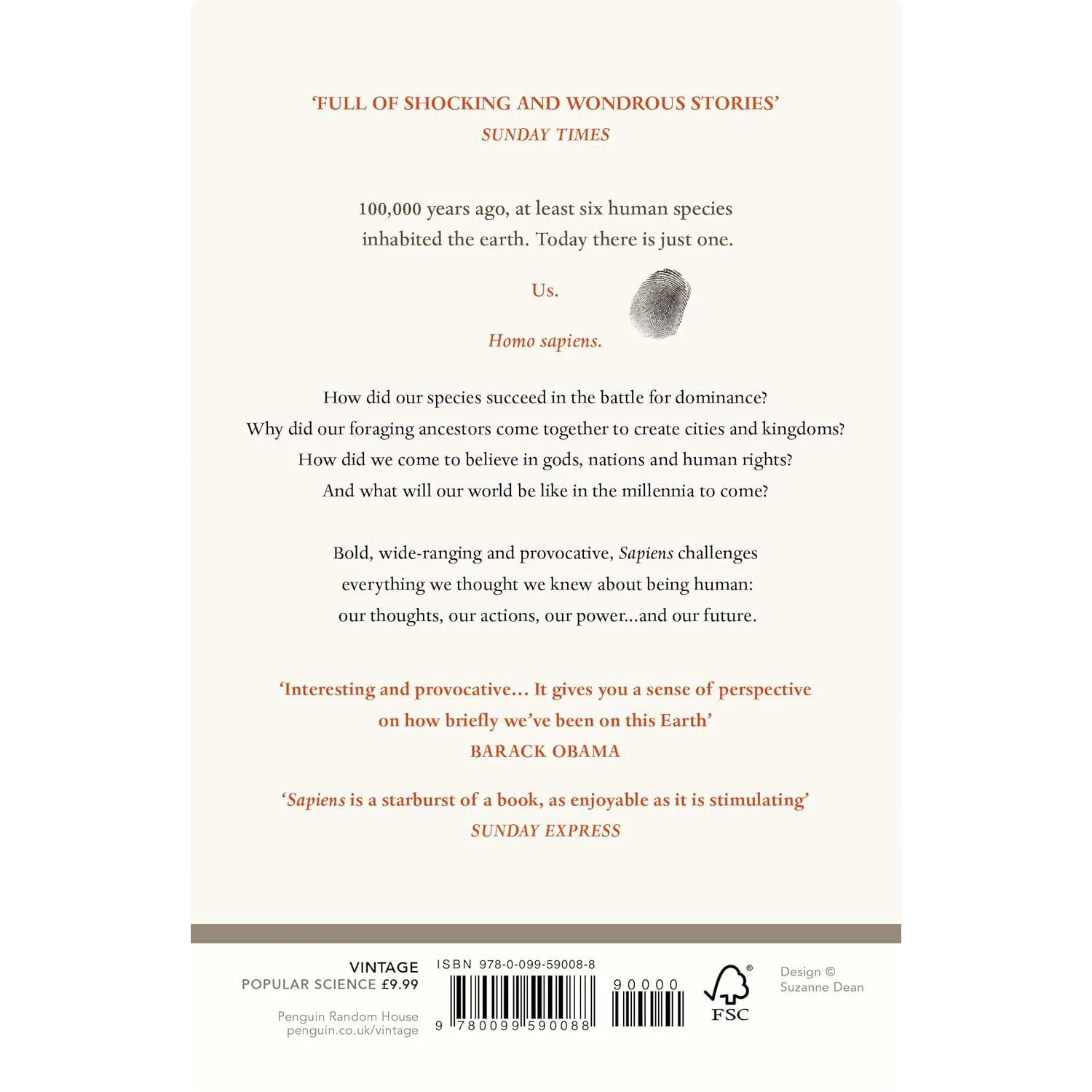 Vintage Sapiens: A Brief History Of Humankind - Paperback