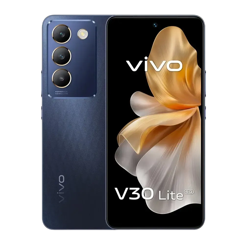 Vivo V30 Lite 5G Smartphone 12Gb Ram, 256Gb Rom, Crystal Black