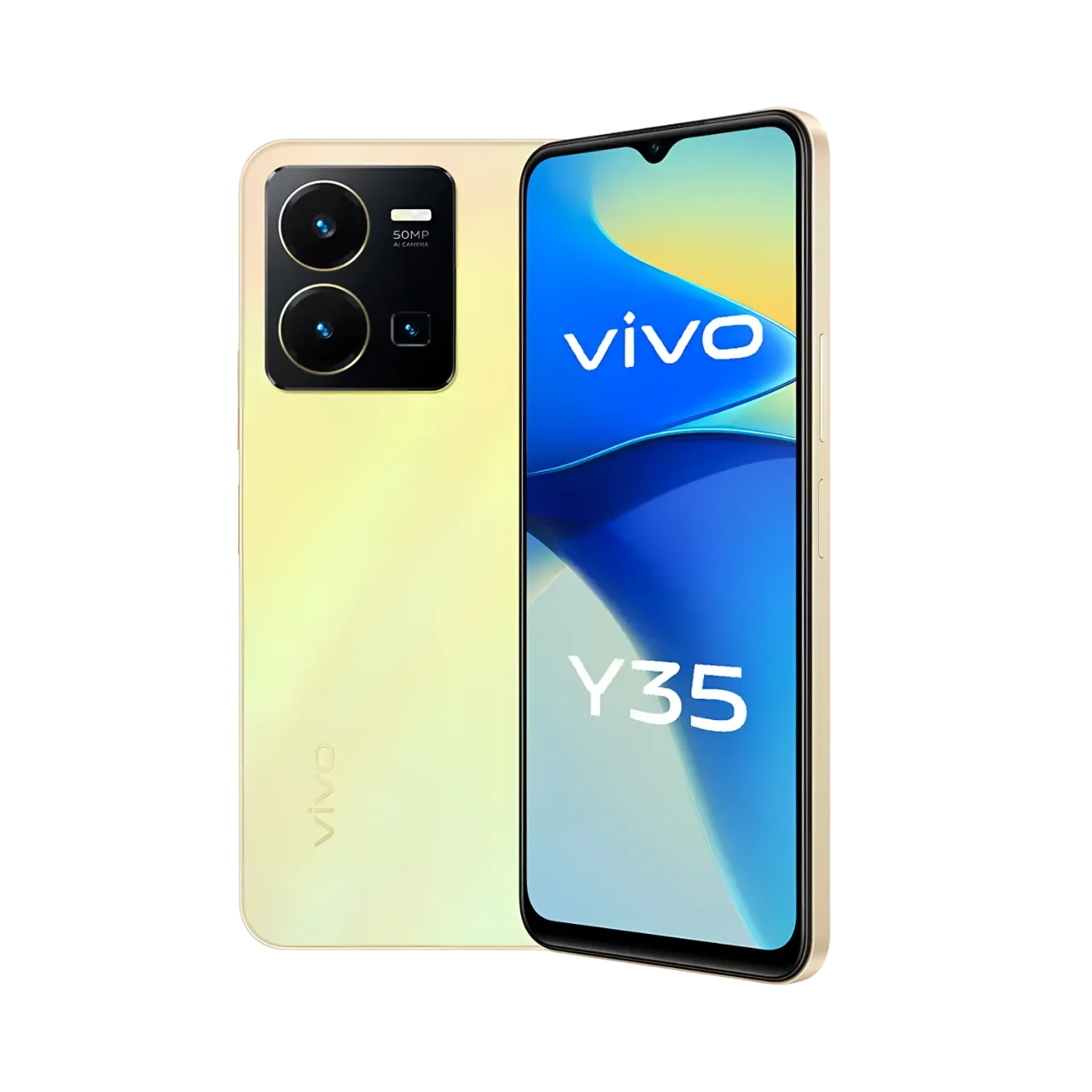 Vivo Y35 Dual Sim Dawn Gold 8GB Ram 128GB 4G LTE