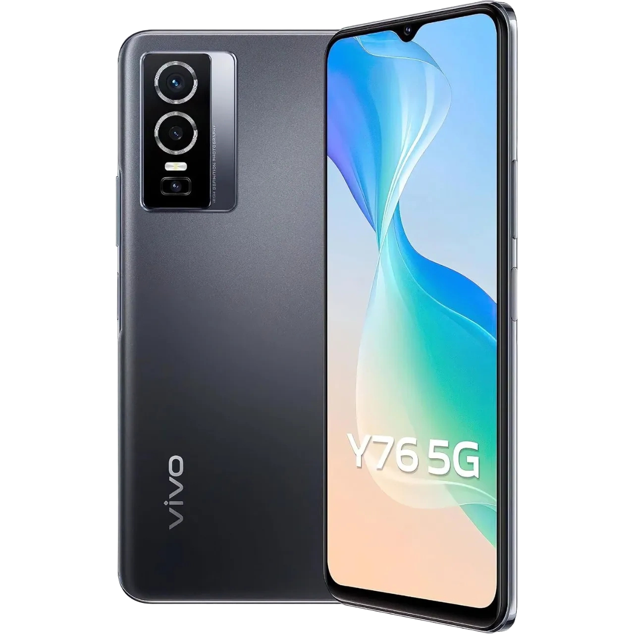 Vivo Y76 5G 8GB Ram 128GB Rom, Midnight Space