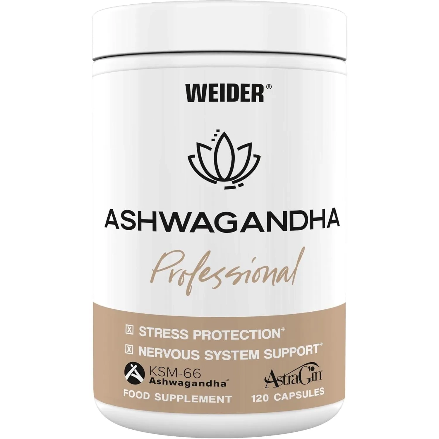 Weider Ashwagandha Professional 120 Caps