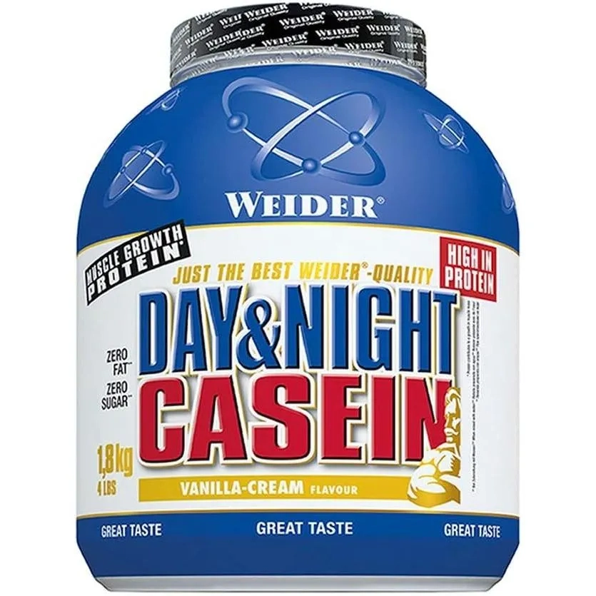 Weider Day & Night Casein Vanilla Cream 1.8kg