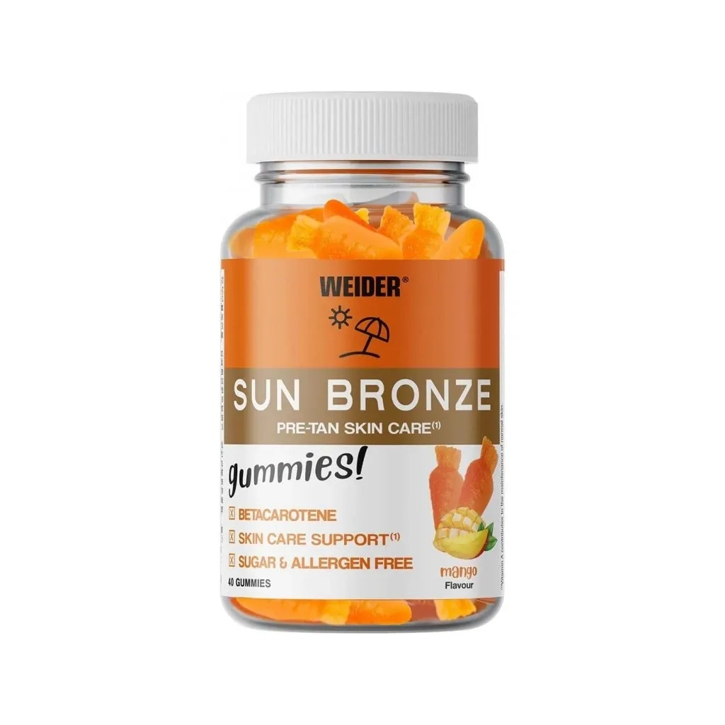 Weider Sun Bronze 40 Gummies Mango