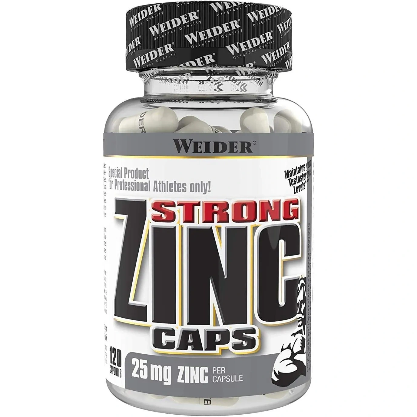 Weider Zinc Caps 120 Caps