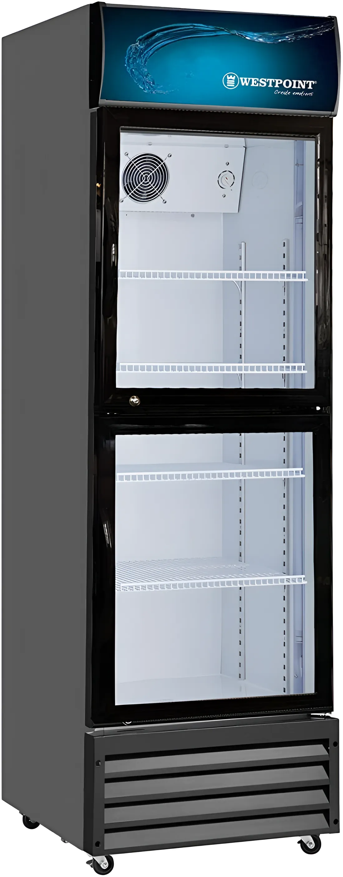West Point  Showcas Chillers  - 2 Door - No Frost - 405L