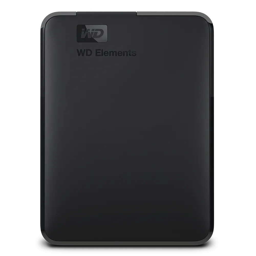 Western Digital Elements Portable External Hard Disk Drive 2TB Black