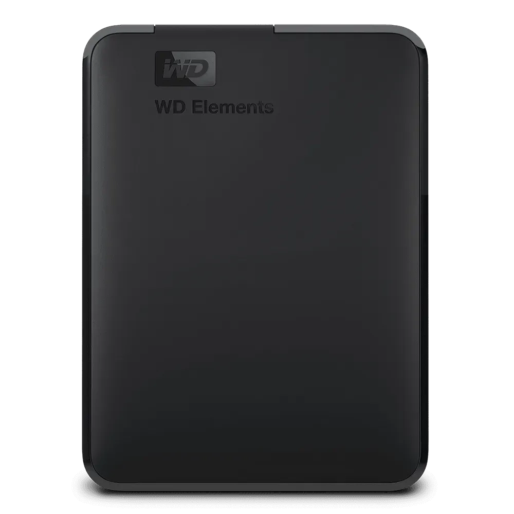 Western Digital Elements Portable Usb 3.0 External Hard Drive 6TB Black