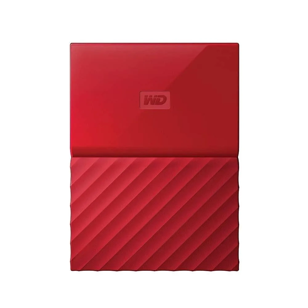 Western Digital My Passport Portable External Hard Disk Drive 4TB Red