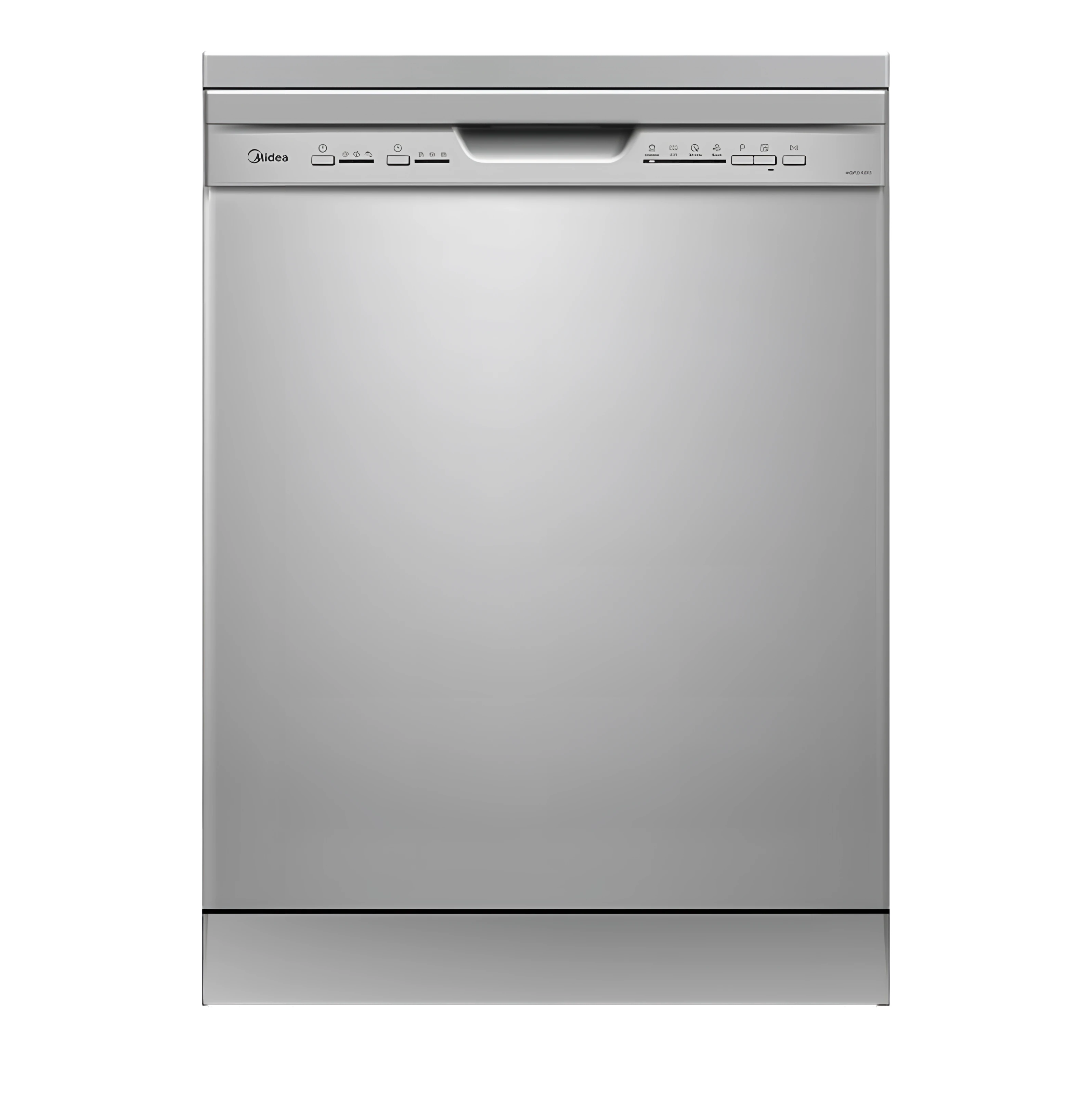 Midea Dishwasher 12 Place Setting Silver Color 2 Basket Energy Efficiency Class A+ Noise Level 55Db