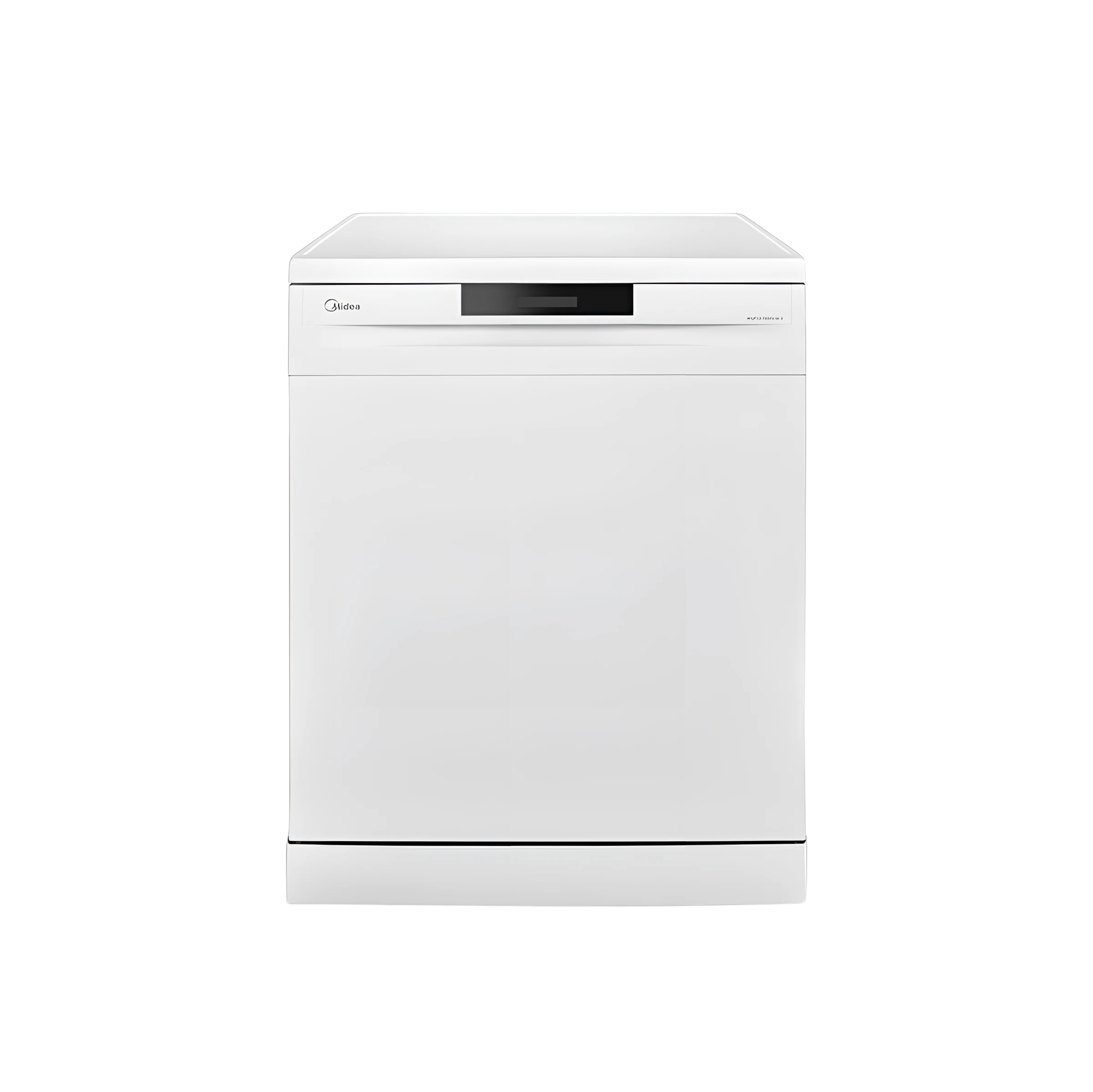 Midea Dishwasher 14 Place Setting White Color A++ Rating 49Db 2 Layer Basket With 1 Portable Cutlery Basket 5 Function With Additional Feature Of Half Load