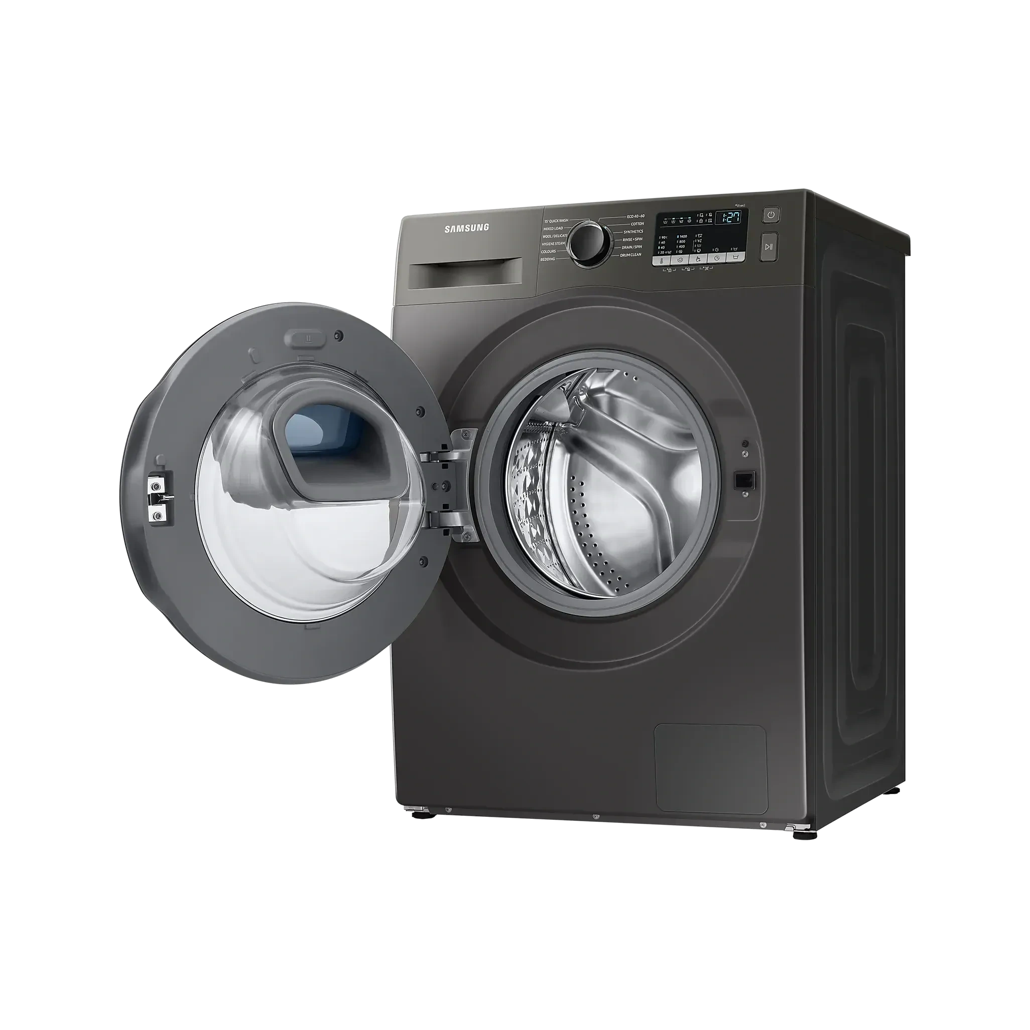 Samsung Washing Machine Front Load Inox - 8Kg - Ww80T4540Ax