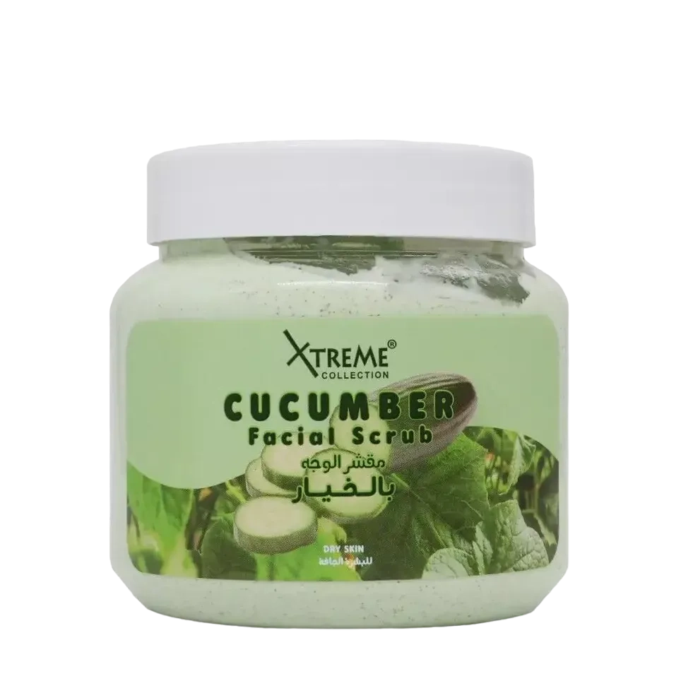 Xtreme Collection Cucumber Skin Regeneration Facial Face Scrub 500ml