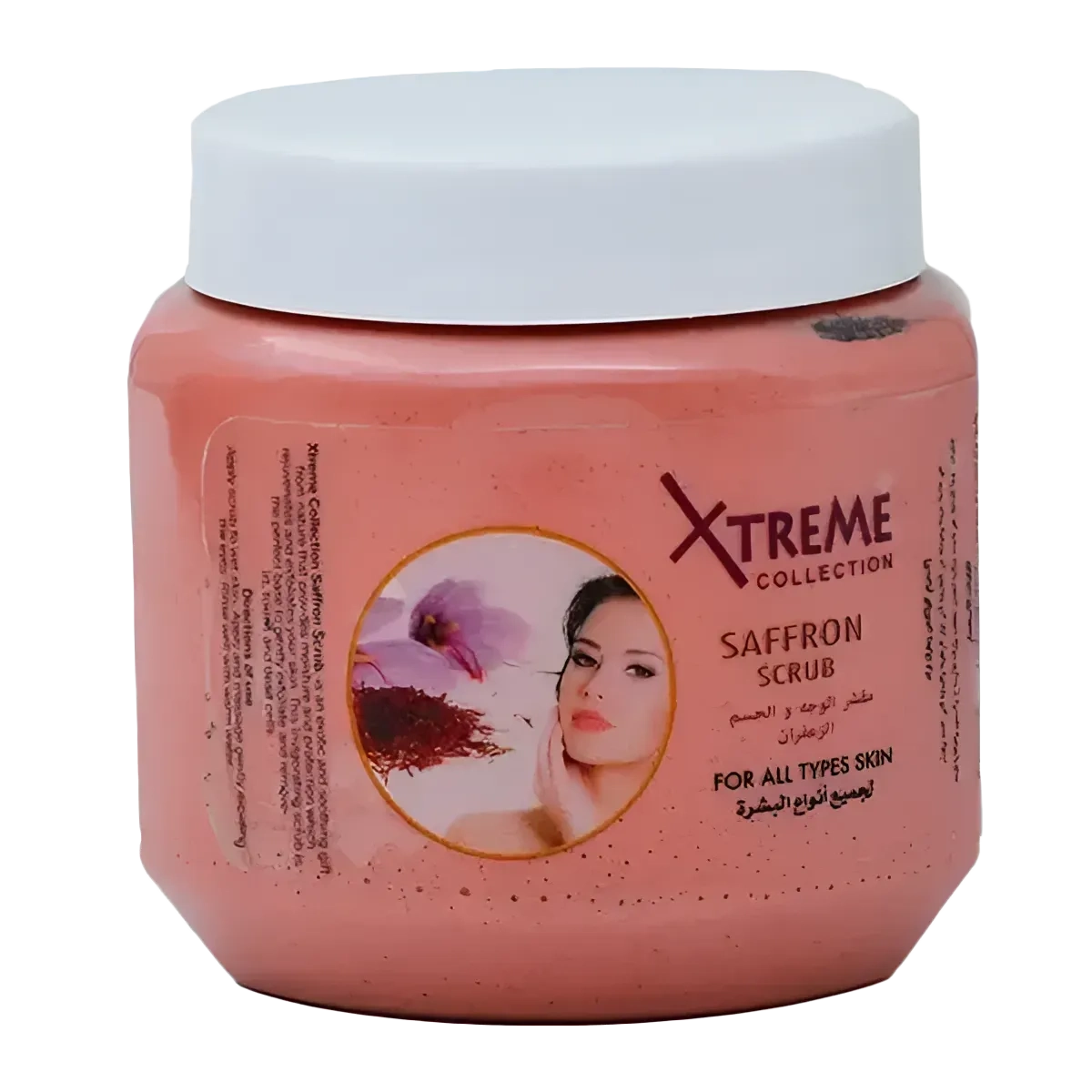 Xtreme Collection Saffron Skin Regeneration Facial Face Scrub 500ml