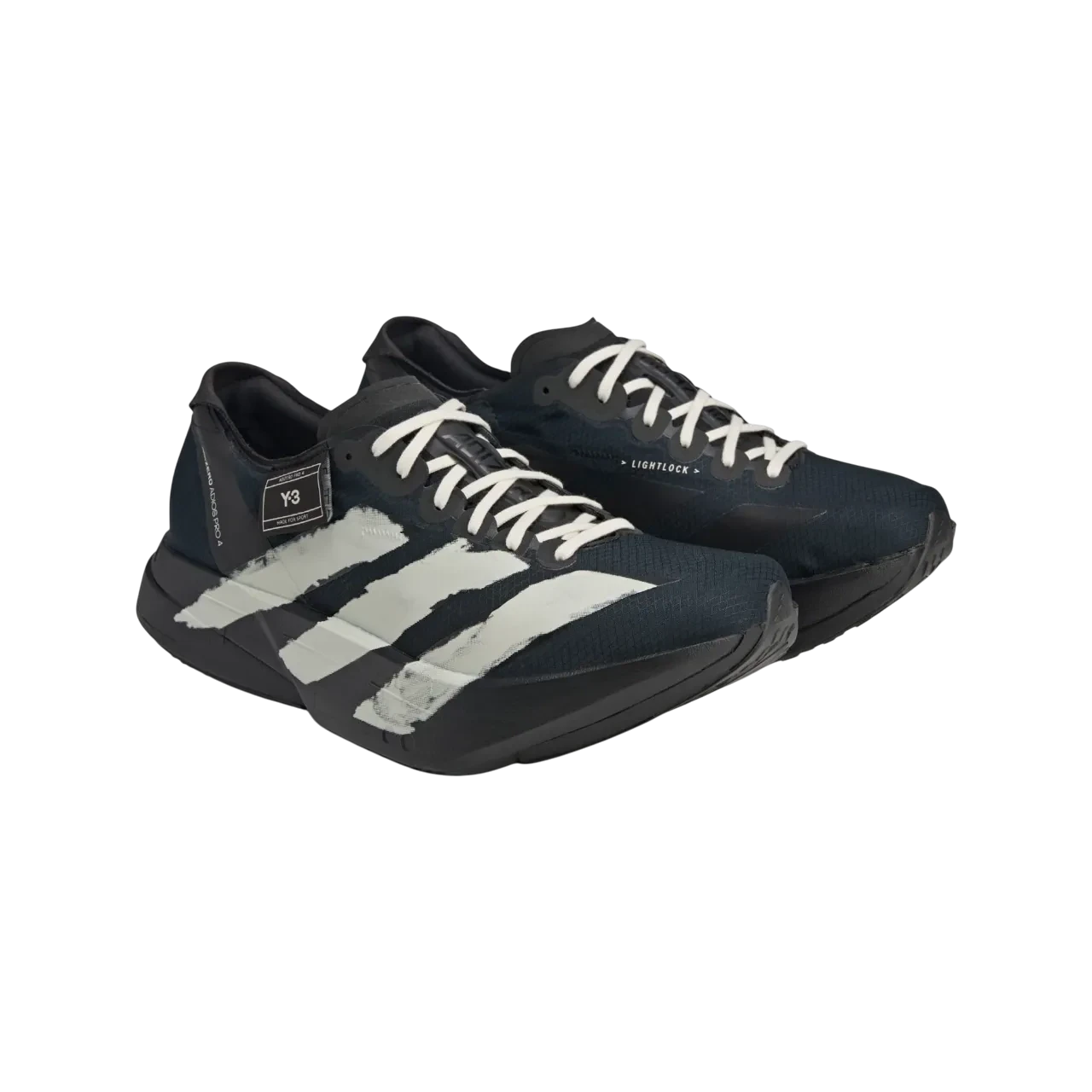 Adidas Y-3 Adios Pro 4 Black / Black / Off White Size 39 1/3