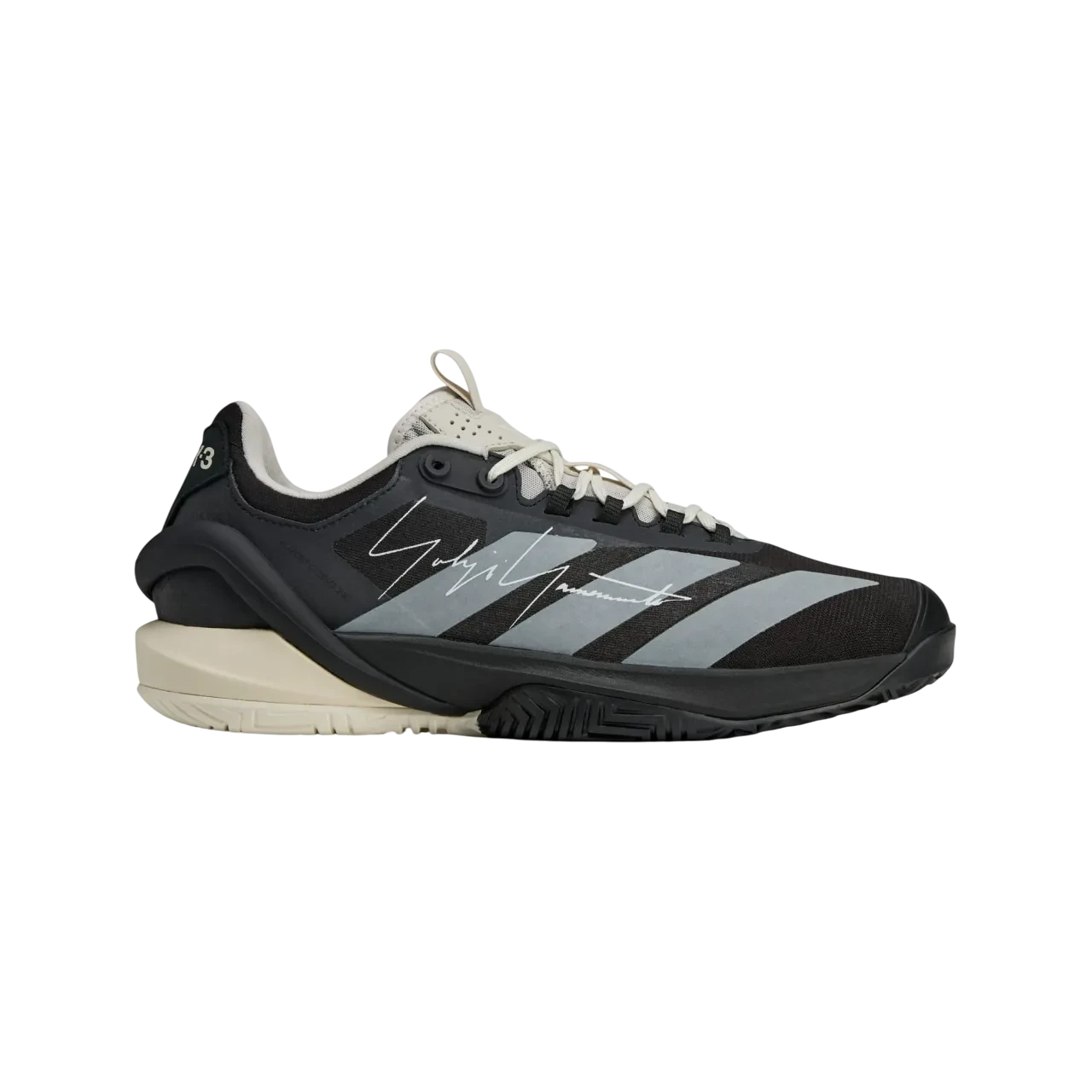 Adidas Y-3 Adizero Cybersonic 2 Tennis Shoes Black / Orbit Grey / Black Size 40