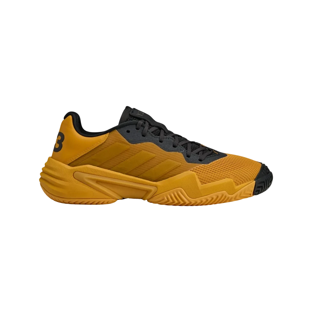 Adidas Y-3 Barricade 13 Tennis Shoes Collegiate Gold / Collegiate Gold / Black Size 40