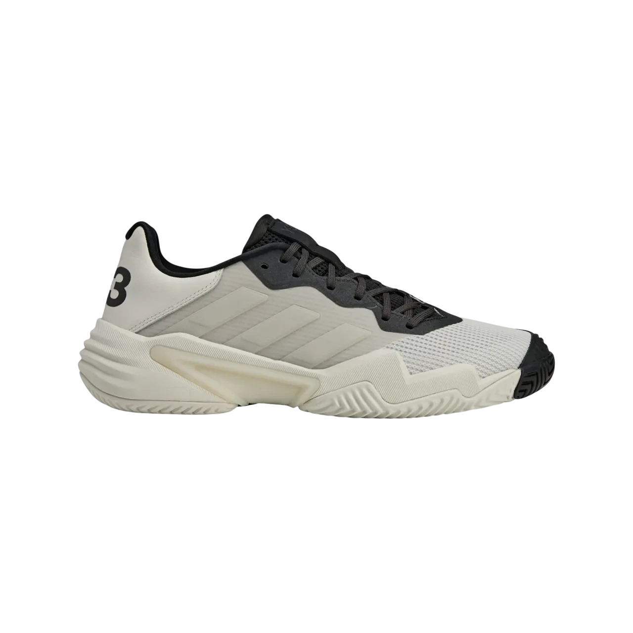 Adidas Y-3 Barricade 13 Tennis Shoes Orbit Grey / Orbit Grey / Black Size 40